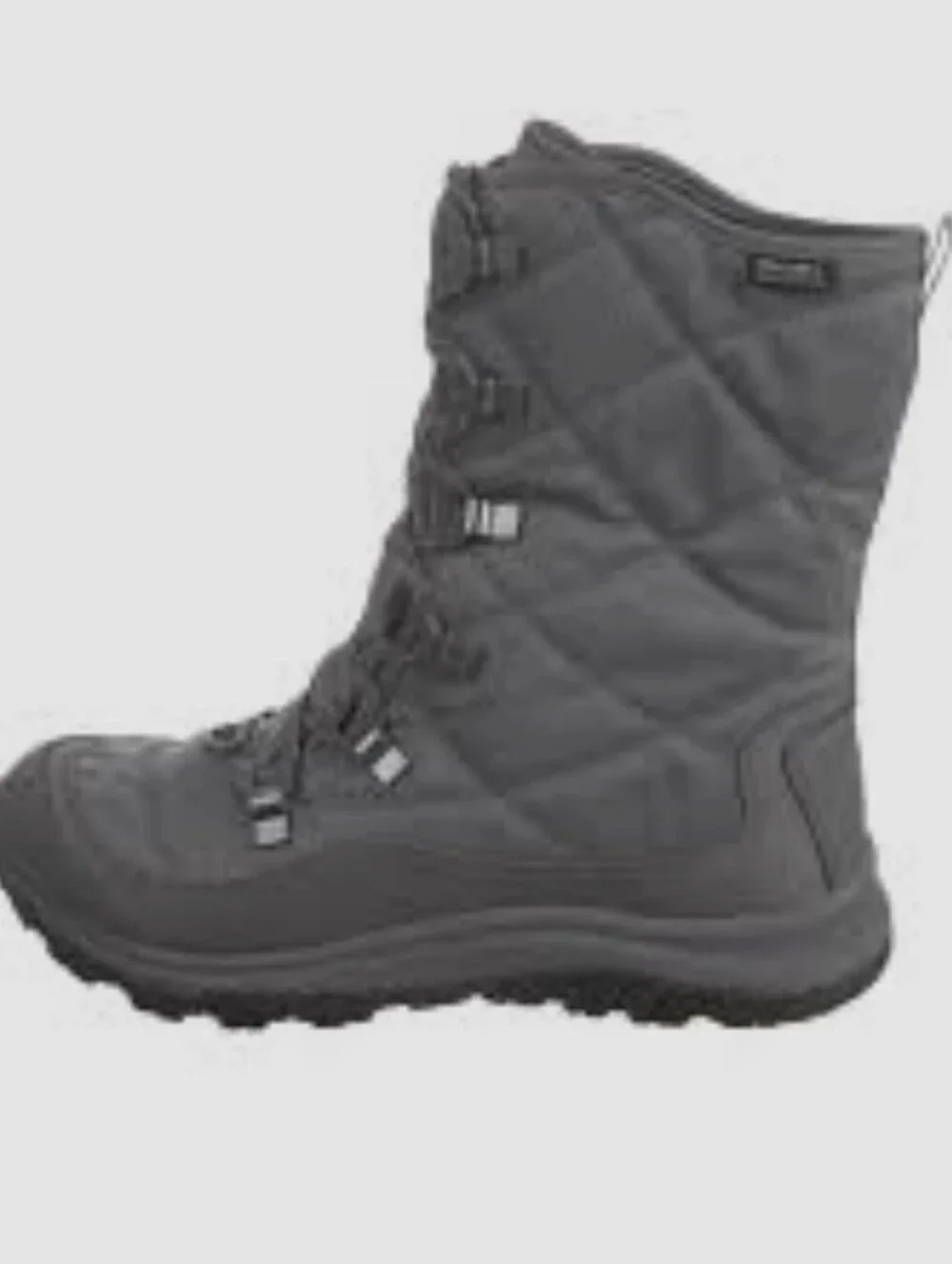 KEEN‎ Terradora II Grey Insulated Quilted Waterproof Winter Boots Women’s Sz 8